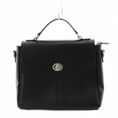 リリイ Lily ハンドバッグ レザー 黒 ブラック /AN38のサムネイル