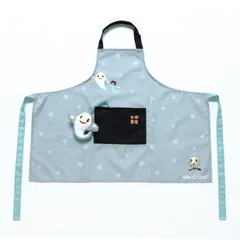 新品 学研 エプロン ねないこだれだ グレー 子ども用 K23004のサムネイル