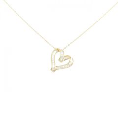 K18WG ダイヤ ネックレス D0.55ct バタフライ - メルカリ