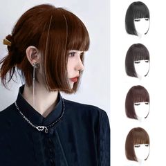 신품 Fuyunohi 앞머리 가발 공주 컷 앞머리 익스트림 부분 가발 코스프레용 총 손 심기 레이디스 익스테 포인트 가발 부드러운 공주 컷 앞머리 로리타 빠찹 작은 얼굴 헤어피스 원터치 코스프레 건강 멋