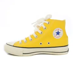 コンバース CONVERSE オールスター ALL STAR スニーカー シューズ ひらがな ハイカット キャンバス US4.0 黄 31304330 /BM ■MAのサムネイル