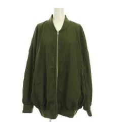 アーバンリサーチ URBAN RESEARCH ITEMS ナイロンリブブルゾン ジャケット アウター ジップアップ F カーキ 無地 IT34-27A001 /YMのサムネイル