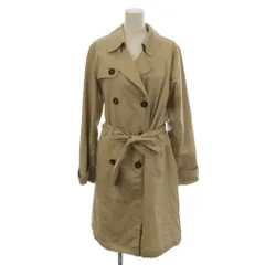 オリーブ デ オリーブ OLIVE des OLIVE トレンチコート M ベージュ ダブルブレスト 長袖 /LPのサムネイル