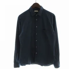 B&Y ユナイテッドアローズ BEAUTY&YOUTH ビューティー&ユース クリアオックスフォード レギュラー スリム カジュアルシャツ 長袖 M 紺 ネイビー 1211-199-7774 /EE