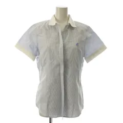 ブルックスブラザーズ BROOKS BROTHERS シャツ ブラウス 6 半袖 ストライプ柄 水色 /JPのサムネイル