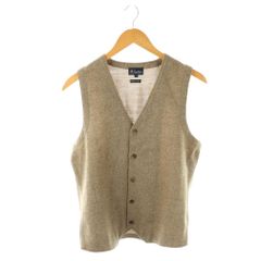Brooks Brothers ベスト S ブラウン イタリア メリノ レザー - メルカリ