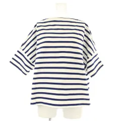トラディショナルウェザーウェア Traditional Weatherwear BMB SHIRT リン ショート スリーブ カットソー 半袖 ボーダー柄 S 白 ホワイト 青 ブルー L211HJPO0230KJ /ORのサムネイル