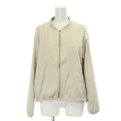 グリーンレーベルリラクシング ユナイテッドアローズ green label relaxing ジャケット ブルゾン 38 ベージュ 長袖 ジップアップ 無地 /GP