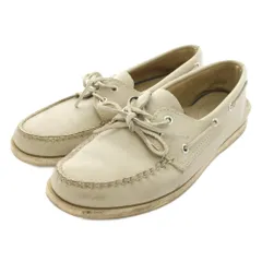 スペリー SPERRY デッキシューズ レザー 8.5 ベージュ /YMのサムネイル