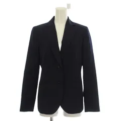 ブルックスブラザーズ BROOKS BROTHERS ジャケット 上着 0 紺 ネイビー テーラード ウール100％ 長袖 無地 /LPのサムネイル