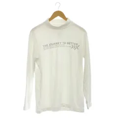 スリクソン SRIXON Tシャツ L 白 長袖 ハイネック ロゴプリント /JPのサムネイル