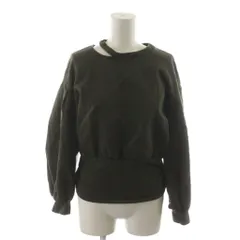 アメリヴィンテージ Ameri VINTAGE スウェット トレーナー F カーキ 長袖 変形ネック /RRのサムネイル