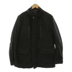 23区 オンワード樫山 HOMME ジャケット ブルゾン ダウンライナー付き ジップアップ アウター 46 黒 ブラック /YM ■MAのサムネイル