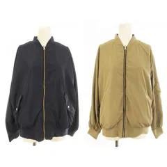 アーバンリサーチ サニーレーベル URBAN RESEARCH Sonny Label リバーシブルMA1ブルゾン ミリタリージャケット アウター F 紺 ネイビー グレージュ LA34-27T704 /MMのサムネイル
