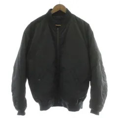 フリークスストア FREAKS STORE MA-1 上着 F カーキ 無地 長袖 リブ襟 /GG ■MAのサムネイル