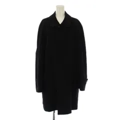 ピエールカルダン Pierre Cardin ステンカラーコート L 黒 ブラック 無地 長袖 /LPのサムネイル
