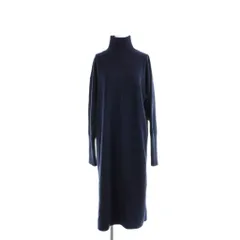 メトリーゼ MAITRESSE ワンピース ９号 紺 ネイビー ハイネック 長袖 ロング丈 /RKのサムネイル