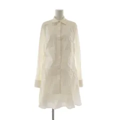 デレクラム DEREK LAM ワンピース 2 白 ホワイト レギュラーカラー 長袖 胸ポケット付き /AUのサムネイル