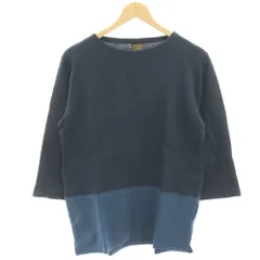 アボンタージ A VONTADE タグ付き Tシャツ カットソー 七分袖 S 青 ブルー 紺 ネイビー VTD-0369 /HNのサムネイル