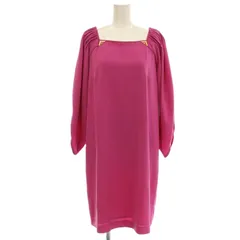 クラスロベルトカヴァリ class roberto cavalli ワンピース ひざ丈 長袖 44 ピンク T5586 /☆Gのサムネイル