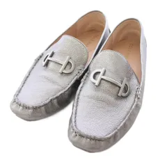 コールハーン COLE HAAN ローファー シューズ レザー 6B シルバー /TK