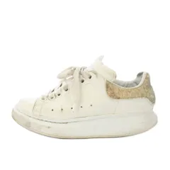 アレキサンダーマックイーン ALEXANDER MCQUEEN オーバーサイズスニーカー シューズ グリッター ラメ 36 白 558945 /TKのサムネイル