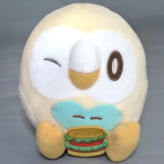 【中古】ぬいぐるみ モクロー ポケピース ぬいぐるみ おいしいじかん～ピチュー・ポッチャマ・ニャスパー・モクロー～ 「ポケットモンスター」