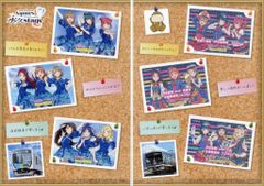 [중고] 캐릭터 카드 Aqours 9주년 기념 승차권 [러브라이브! 선샤인!!×세이부 철도·이즈 하코네 철도 Aqours 9주년 기념 합동 캠페인]