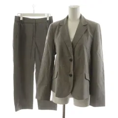ハナエモリ HANAE MORI プリマティーボ PRIMATIVO スーツ セットアップ テーラードジャケット シングル パンツ スラックス 38 グレー /AN40 ■MAのサムネイル