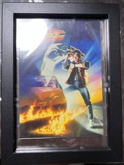 バックトゥザフューチャー パート2 シャークポスター 新品 額縁付き