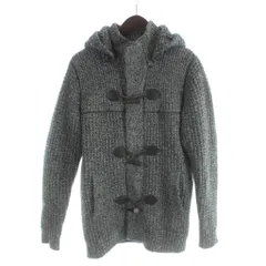 メンズビギ MEN'S BIGI ニットダッフルコート フード 長袖 2 グレー /APのサムネイル