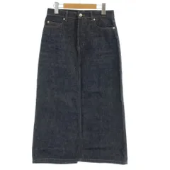 アーペーセー A.P.C. スカート S インディゴ ロング丈 無地 /APのサムネイル