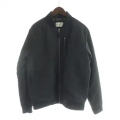 ビラボン BILLABONG フライトジャケット 中綿 上着 L 黒 ブラック 無地 長袖 ジップアップ /APのサムネイル