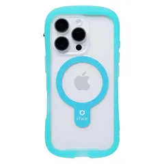 iFace MagSafe 対応 Reflection Neo iPhone 16 Pro ケース MagSynq クリア 強化ガラス(クリアブルー)【アイフェイス アイフォン16プロ 用 スマホケース iphone16pro カバー マグセーフ 耐衝撃 透明
