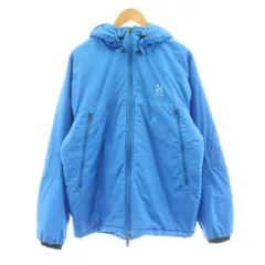 ホグロフス HAGLOFS 中綿ジャケット ジップアップ L 青 ブルー /KUのサムネイル