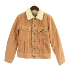 リー LEE ジャケット 上着 M ベージュ ボア襟 コーデュロイ 長袖 97754 /APのサムネイル