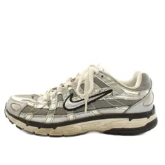ナイキ NIKE P-6000 Metallic Silver Sail Black メタリックシルバー セイル ブラック スニーカー ローカット シューズ US8.5 26.5cm CN0149-001 /YM