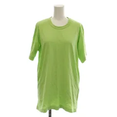 コムデギャルソンシャツ COMME des GARCONS SHIRT Tシャツ カットソー M 黄緑 ライトグリーン 無地 ラウンドネック 半袖 /LPのサムネイル