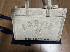 (LANVIN COLLECTION) The HANDSOME ランバンコレクション カレ トートバッグ 新品のサムネイル