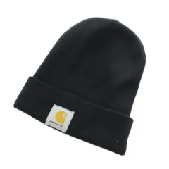 カーハート carhartt 帽子 ニット帽 ニットキャップ ビーニー ONE 黒 ブラック /YI23