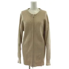 クラネ CLANE ZIP RIB KNIT TOPS ジップリブニットトップス 上着 2 ベージュ 長袖 ジップアップ /GGのサムネイル