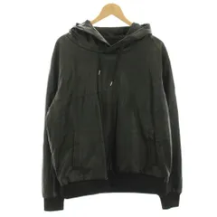 コムサメン COMME CA MEN フェイクレザーパーカー トレーナー 長袖 黒 ブラック 07-45CW12 /HNのサムネイル