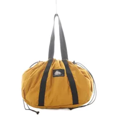 ケルティ KELTY PACKABLE DUFFEL TOTE 21L トートバッグ パッカブル ダッフルトート 黄色 ドローストリング開閉 ロゴパッチ /RI ■OSのサムネイル