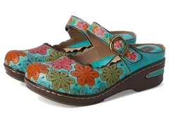 スプリングステップ レディース シューズ サンダル LArtiste by Spring Step Flochino Turquoise Multi ターコイズ