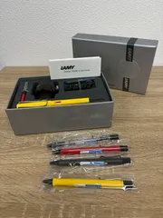 ラミー サファリ 万年筆 ギフトセット イエロー ＋ ジェットストリーム ボールペン4本 LAMY safari 新品未使用 動作未確認