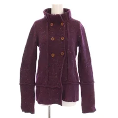 マックスマーラ ウィークエンドライン MAX MARA WEEKEND LINE ニット カーディガン モヘヤ アンゴラ 長袖 S 紫 パープル /YMのサムネイル