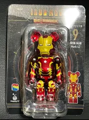 Happyくじ ベアブリック賞9 IRON MAN Mark43 フィギュア a