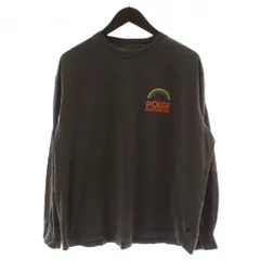 ポーラー POLER ×WIND AND SEA Tシャツ カットソー M 茶 長袖 ラウンドネック プリント /GGのサムネイル