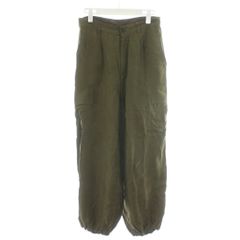 スローブイエナ　キュプラ カーゴパンツ SLOBE IENA スローブイエナ キュプラ カーゴパンツ 38 ネイビー - メルカリ
