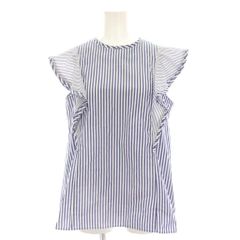 限定値下【美品】ランバンオンブルー プリーツフリルリボン 